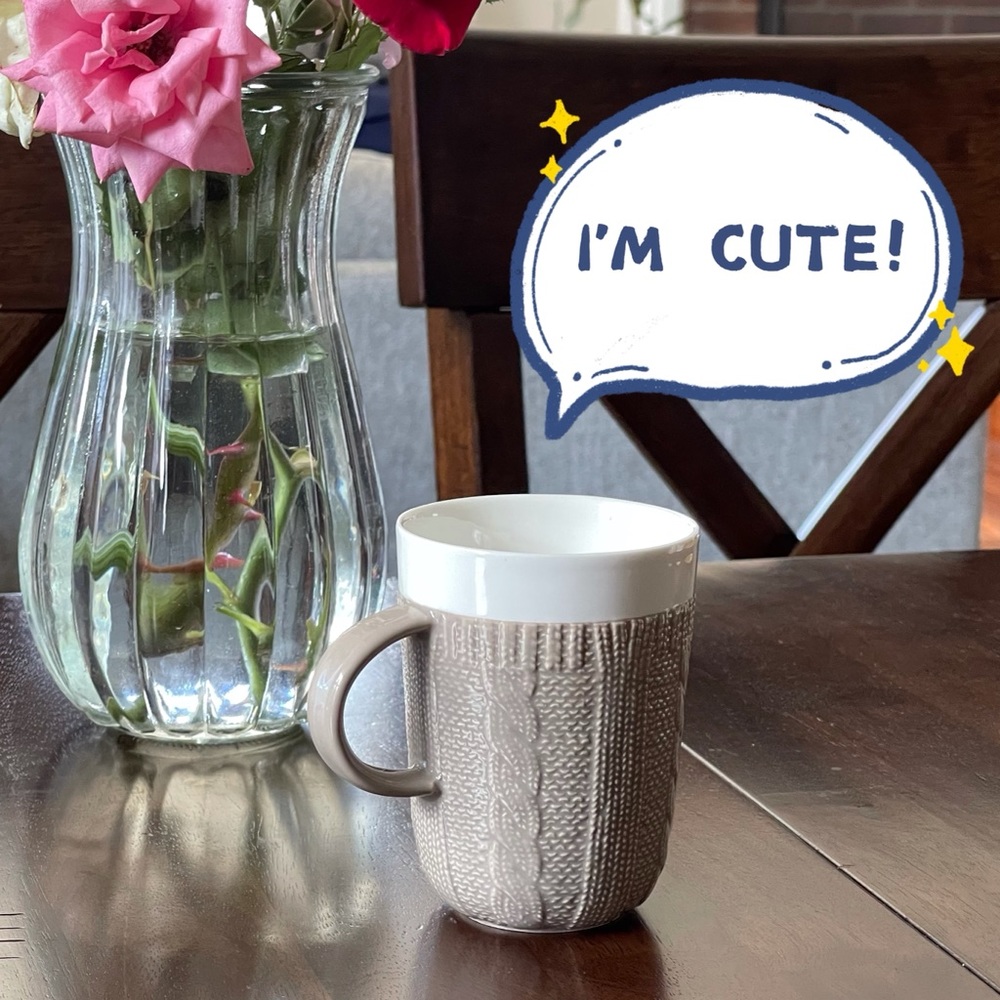 A Cute "SWEATER" Mug!